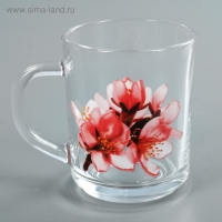 Кружка стеклянная для чая &laquo;Ассорти&raquo;, 200 мл, рисунок МИКС