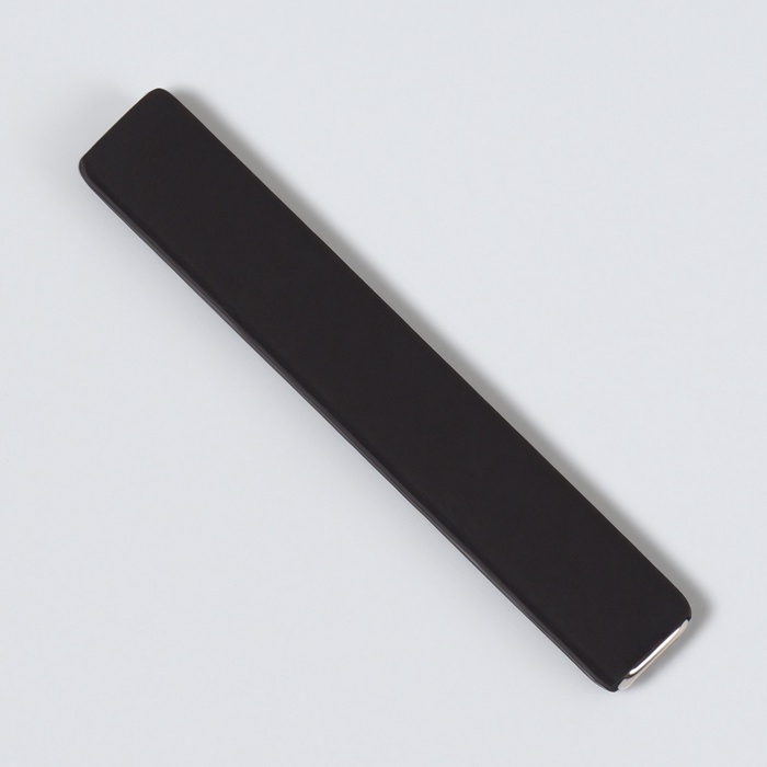 Магнит для лака, 6&times;1&times;0.5 см, резиновая ручка, чёрный