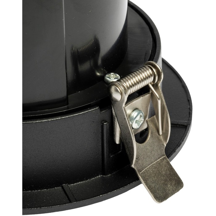 Св-к встр-й, ARTIN, выдвижн поворотн цилиндр 115х120мм LED 18Вт 1440Лм 4200К Al чёрн 59938 8