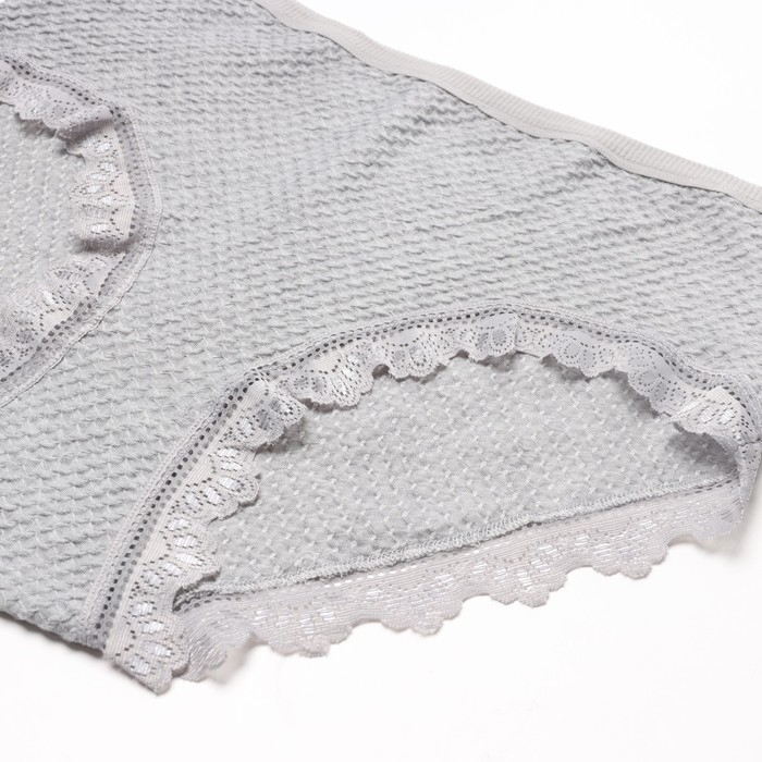 Трусы женские, цвет серый, размер 54-56