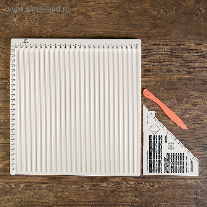 Доска для биговки многофункциональная Доска для биговки многофункциональная "Рукоделие" 30.5x30.5см