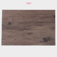 Салфетки сервировочные на стол Доляна &laquo;Дерево&raquo;, 4 шт, 45&times;30 см, цвет коричневый