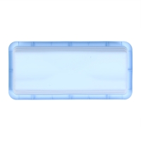 Ящик для цветов, 48 &times; 22 &times; 17 см, 10 л, голубой