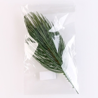 Новый год! Литая веточка, зелёная, набор 1 шт.