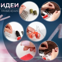 Швейный набор, 22 предмета, в чехле ПВХ, 13 × 9 см, цвет МИКС Швейный набор, 22 предмета, в чехле ПВХ, 13 × 9 см, цвет МИКС