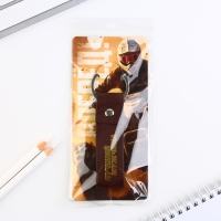 Брелок для ключей кожзам &laquo;Лучший мужчина&raquo;, 11 х 2.5 см