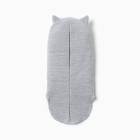 Шапка-шлем детский, цвет серый, размер 50-54