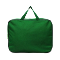 Папка с ручками текстильная А4, 350 х 270 х 70 мм, Calligrata "Авокадо"