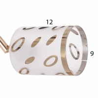 Люстра "Адди" 3х40Вт Е27 Золото МОДЕЛЬ: 2638726 Люстра "Адди" 3х40Вт Е27 Золото МОДЕЛЬ: 2638726