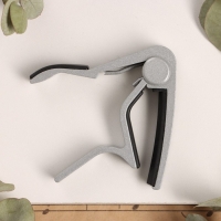 Каподастр для гитары Music Life, серебристый