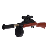 Детское оружие Автомат пневматический &laquo;ППШ&raquo;, с лазером