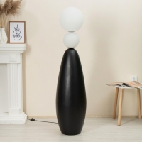 Торшер "Бабл" LED 18Вт 4000К черный 38х38х155см Торшер "Бабл" LED 18Вт 4000К черный 38х38х155см