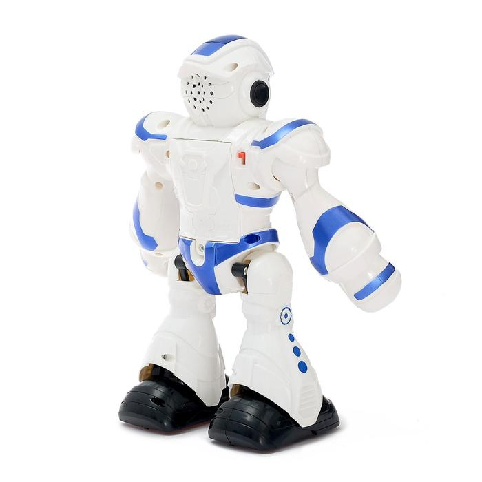 Робот радиоуправляемый &laquo;Танцор&raquo;, световые и звуковые эффекты, работает от батареек, цвета МИКС