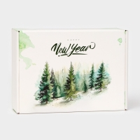 Складная коробка &laquo;Зимний лес&raquo;, 30,7 &times; 22 &times; 9,5 см