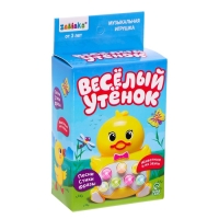 Музыкальная игрушка &laquo;Весёлый утёнок&raquo;, звук, свет
