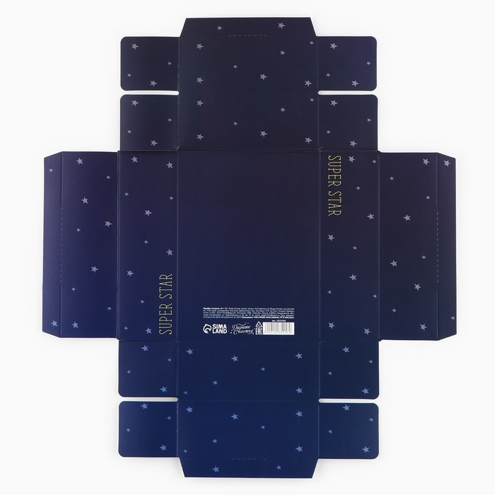 Коробка складная &laquo;Космос &raquo;, 16 х 12 х 5 см