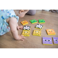 Мемо-игра: Присоски многоразовые для игры в ванной &laquo;Морские животные&raquo;, найди пару, 5 пар, 10 стикеров EVA, Крошка Я