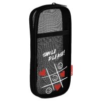 Пенал мягкий 1 отделение, 85 х 190 х 15 мм, сетка, Феникс "Смайлики-сердечки" Пенал мягкий 1 отделение, 85 х 190 х 15 мм, сетка, Феникс "Смайлики-сердечки"