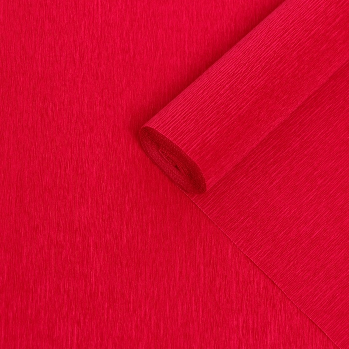 Бумага гофрированная, 586 Бумага гофрированная, 586 "Вишневая", 0,5 х 2,5 м