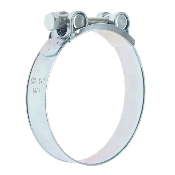 Хомут силовой ZEIN engr, диаметр 98-103 мм, ширина 24 мм, оцинкованный Хомут силовой ZEIN engr, диаметр 98-103 мм, ширина 24 мм, оцинкованный