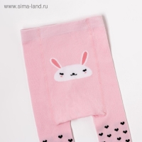 Колготки Крошка Я &laquo;Зайка&raquo;, цвет розовый, рост 74-80 см