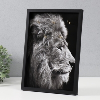 Ключница открытая "Лев"  5 крючков,  23х32 см