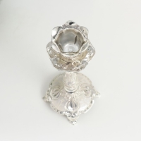 Подсвечник металл на 1 свечу 2,5 см "Деметра" 9х9х23,5 см