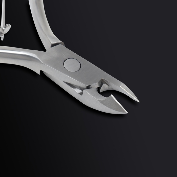 Кусачки маникюрные для кутикулы &laquo;Premium&raquo;, двойная пружина, 11 см, длина лезвия - 6 мм, цвет серебристый