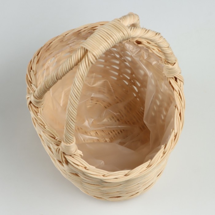 Корзина плетеная, 23 x 17 x 10 x 13/24 см, ротанг