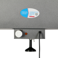 Душ дачный, 80 &times; 80 &times; 250 см, тент, бак антикоррозийный, 128 л, с ЭВН, тент МИКС