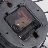 Часы настенные, серия: Ажур, "Стальные Перья", плавный ход, d-69 см Часы настенные, серия: Ажур, "Стальные Перья", плавный ход, d-69 см