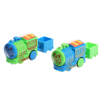 Железная дорога &laquo;Забавное путешествие&raquo;, 2 паровоза, работает от батареек