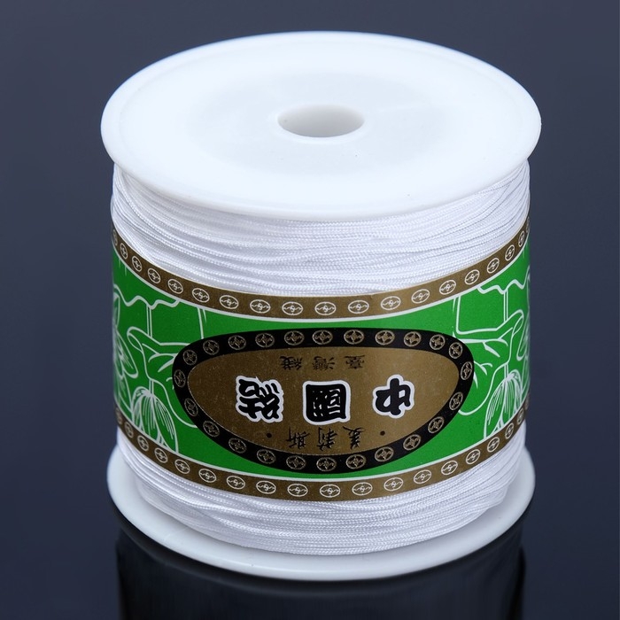 Шнур &laquo;Шамбала&raquo; длина 100 м, d=1 мм, цвет белый