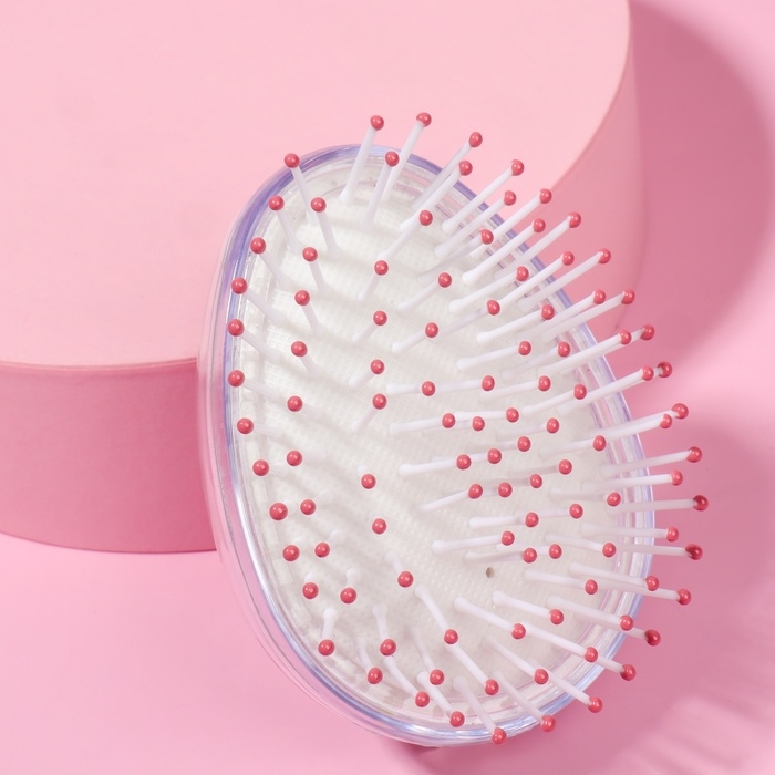 Расчёска - шейкер, 5,5 &times; 9 см, рисунок МИКС