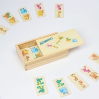 Домино &laquo;Зверята&raquo; 10,5 &times; 18,5 &times; 5 см