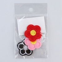 Термонаклейки на одежду &laquo;Цветы&raquo;, 3 шт.