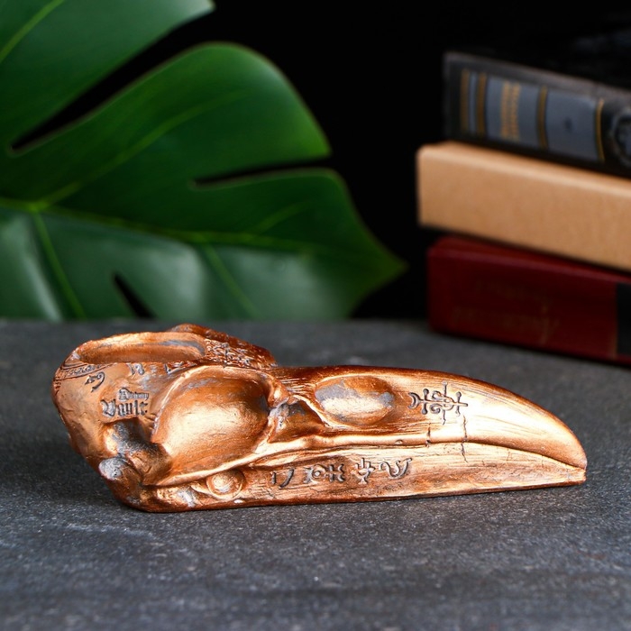 Подсвечник "Клюв магический" бронза, 16х7х4см