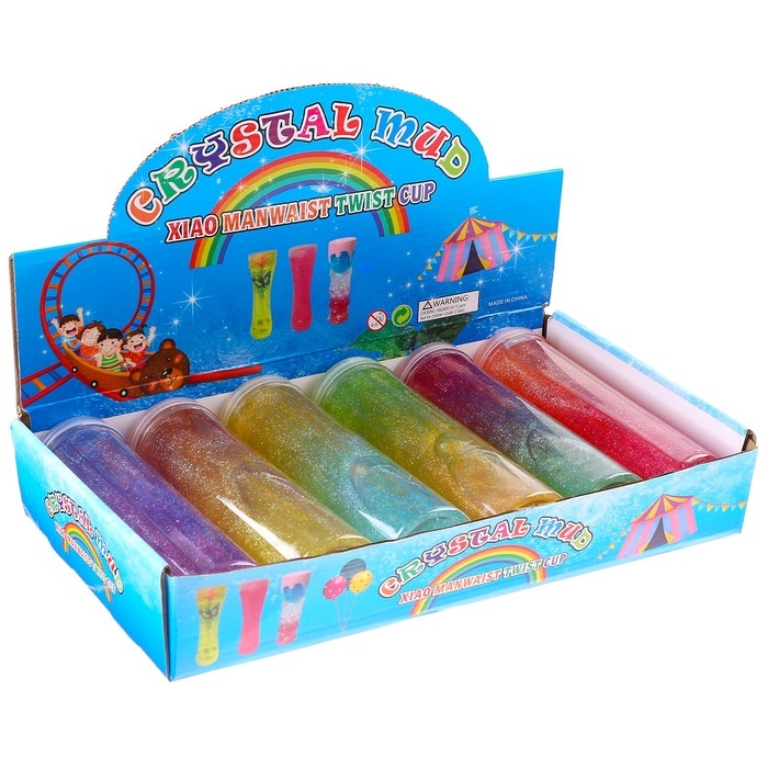 Лизун - слайм &laquo;Перелив&raquo;, цвета МИКС