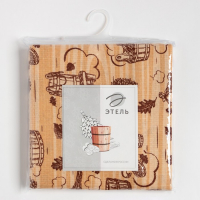 Простыня для бани "Банька" 145х 180 см, 100% хл, вафельное полотно Простыня для бани "Банька" 145х 180 см, 100% хл, вафельное полотно