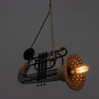 Светильник "Саксофон" 1хЕ27 53х30х21 см Светильник "Саксофон" 1хЕ27 53х30х21 см