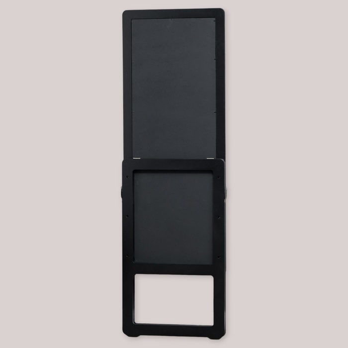 Зеркало напольное Зеркало напольное "Симпл", черное, 43х133см