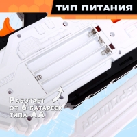 Бластер Storm blaster, стреляет мягкими пулями, работает от батареек Бластер Storm blaster, стреляет мягкими пулями, работает от батареек