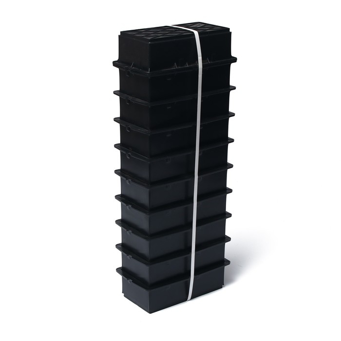 Форма для тротуарной плитки &laquo;Кирпич&raquo;, 20 &times; 10 &times; 6 см, гладкая, Ф11013, 1 шт.