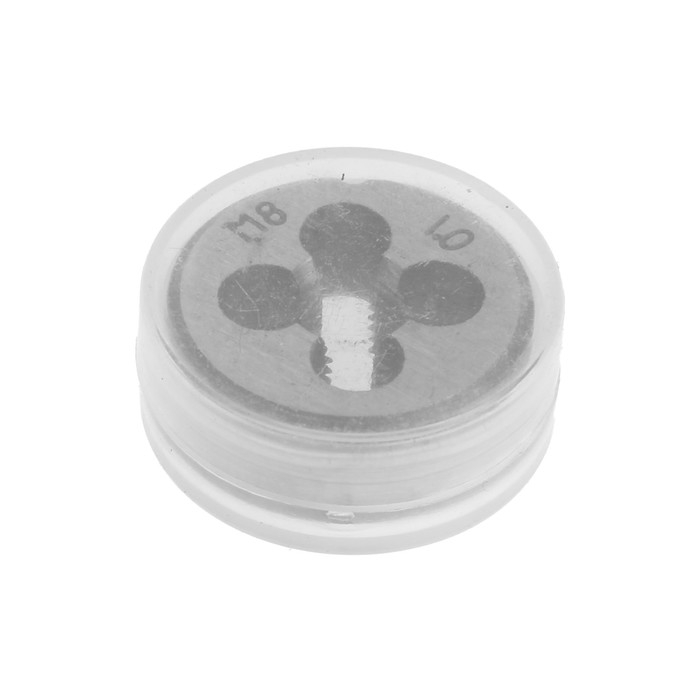 Плашка метрическая ТУНДРА, М8 х 1 мм