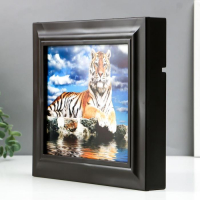 Ключница "Тигр" 26х31х4,5 см венге Ключница "Тигр" 26х31х4,5 см венге