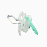 Соска - пустышка ортодонтическая &laquo;Птички&raquo;, +6 мес., цвет зеленый