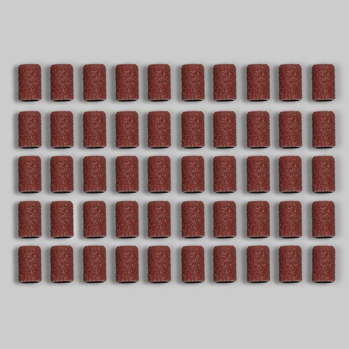 Насадки для педикюра, 50 шт, абразивность 80