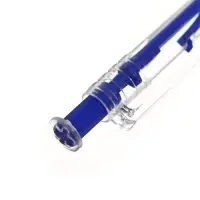 Набор шариковых ручек Calligrata, 4 штуки, автоматические, синий стержень, резиновый упор