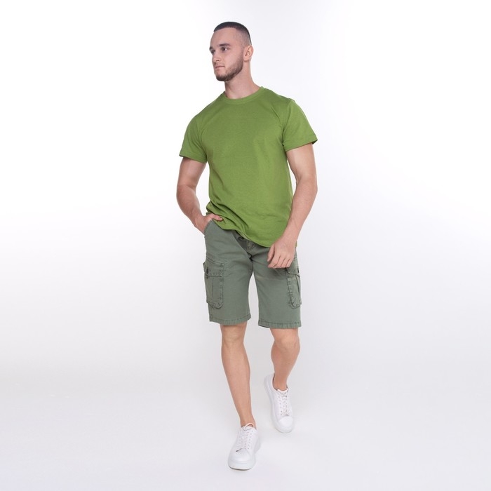 Шорты мужские, цвет тёмно-зелёный, размер 48-50 (33) Шорты мужские, цвет тёмно-зелёный, размер 48-50 (33)