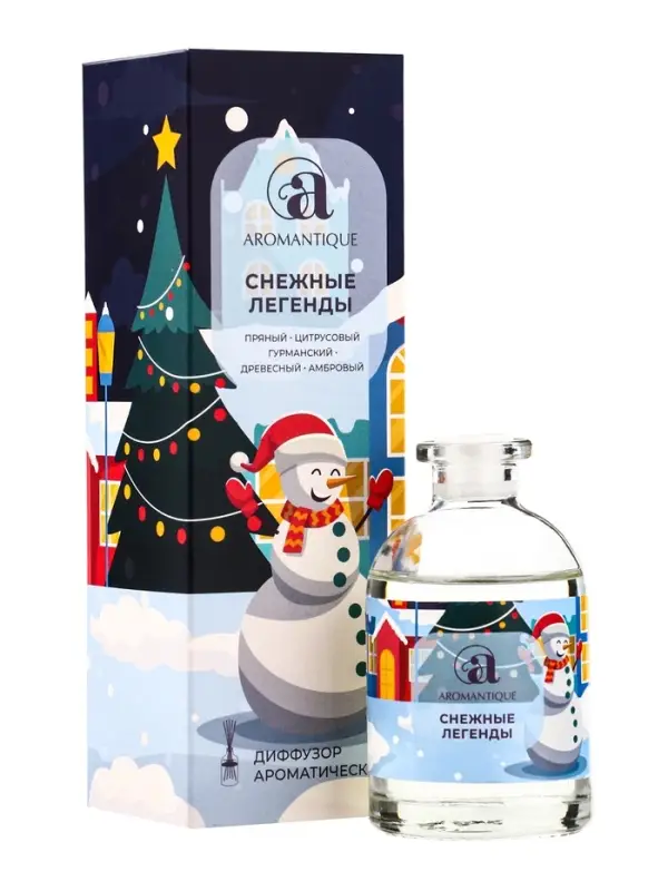 Диффузор ароматический Aromantique  "СНЕЖНЫЕ ЛЕГЕНДЫ" 50 мл